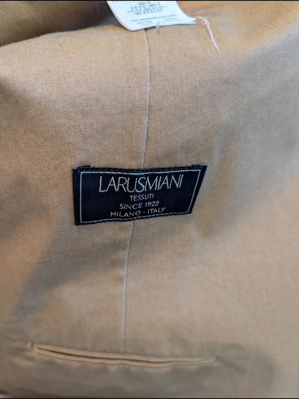 J. Crew Khaki Sport Coat Blazer Unlined